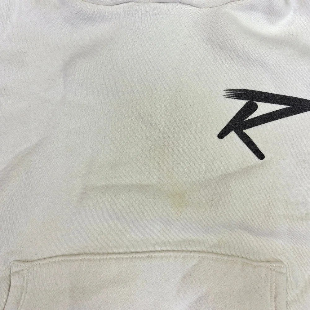 Radix Dance Tour 23-24 Hoodie Kids XS Off-White Cotton Pullover Sweatshirt USA